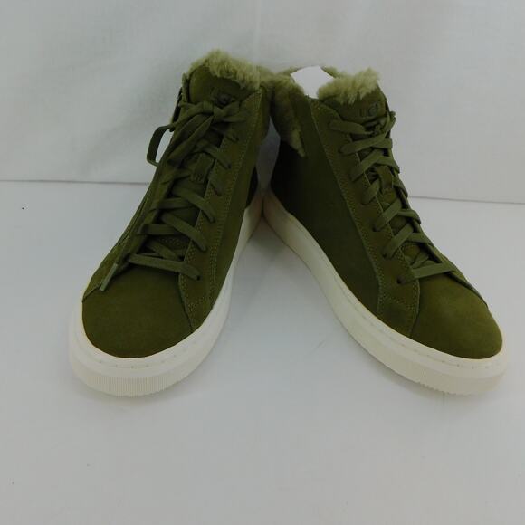 UGG Womens Alameda Mid Zip Burnt Olive Sneaker Size 7 Boot - Picture 8 of 10